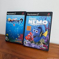 Both PS2 game cases front view
