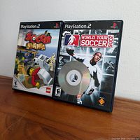 Both PS2 game cases front view