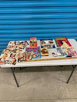 Full table view of all items in lot