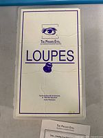 closed storage case top view with branding