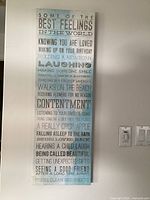 Vertical canvas with motivational text, pale blue/grey background
