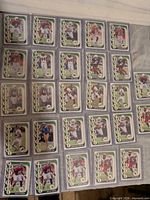 Full 27-card sheet showing all cards