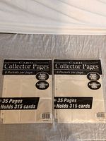 Front view of both sealed packs showing labels and capacity details