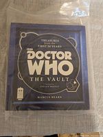 Front cover of Doctor Who: The Vault in plastic sleeve