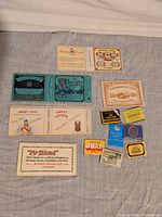 All labels laid out together