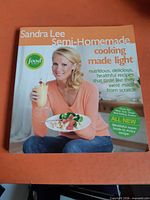 Front cover showing title, author and Food Network logo