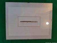 Framed artwork showing full view with mat and glass