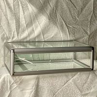 overall view of glass display case