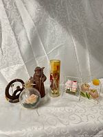 Group shot of all six decor items