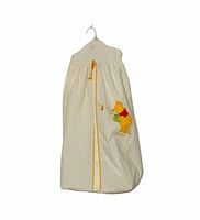 Front view of Disney Pooh diaper stacker hanging