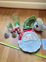 Group view of all nine holiday items