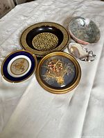 Group showing all five decorative items