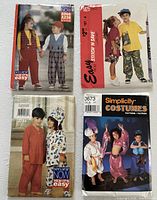 All four pattern envelopes front view