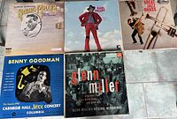 Front covers of all five LPs