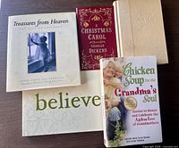 Front covers of all five books
