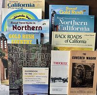Group shot of all 11 California-themed books