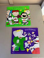 Front covers of both catalogs