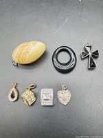 All seven pendants overview