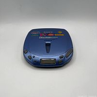 Top view showing Sony Discman ESP2 Groove branding and control layout