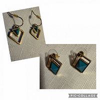 Both earring pairs overview