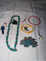 Group shot of entire lot on white cloth