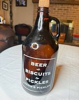 Front view showing printed label and overall shape