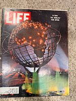 Front cover of Life magazine showing Unisphere and title