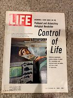 Front cover showing title, date and imagery