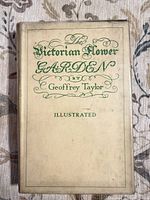 Front cover of The Victorian Flower Garden book showing dust jacket