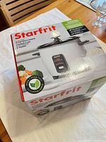 Retail box showing brand, model and capacity