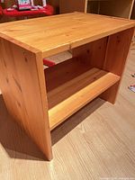 Three-quarter view showing overall form and shelf