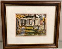 Full view of framed print