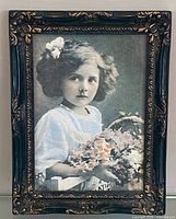 Full view of framed reproduction print