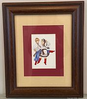 Full view of framed print