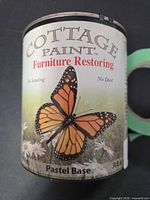 Front label showing brand, product type, pastel base, 30 oz