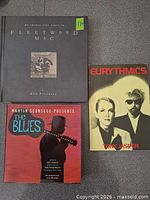 Front covers of all three music books