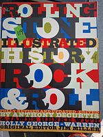 Front cover of Rolling Stone Illustrated History of Rock & Roll