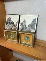 Group shot of all four prints