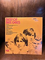 Front jacket of Bee Gees Best of Bee Gees LP