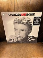 Front cover showing title and Bowie portrait