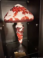 Full view of the table lamp showing shade, body, and base