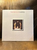 Front cover of The Beatles Rarities LP
