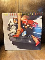 Front jacket of The Cars Greatest Hits LP