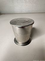 canister side view with lid on