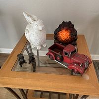 Group shot of all items on table