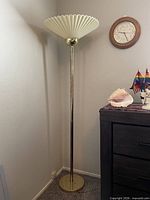 Full view of lamp showing entire structure