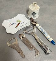 Group shot of all six items