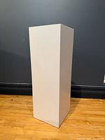 Front angled view of full plinth