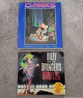 Front covers of both Bloom County books