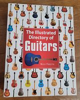 Front cover of the guitar directory book